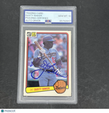 Dusty Baker 1982-83 Donruss #462 Signed Card PSA Auto 10 Autographed