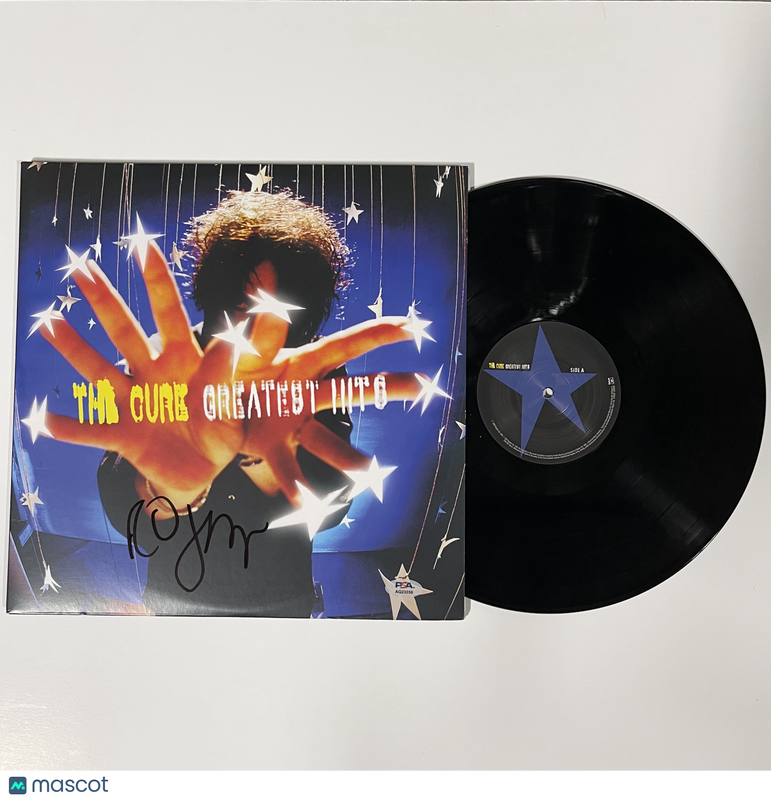 Robert Smith Signed Greatest Hits Album PSA Autographed