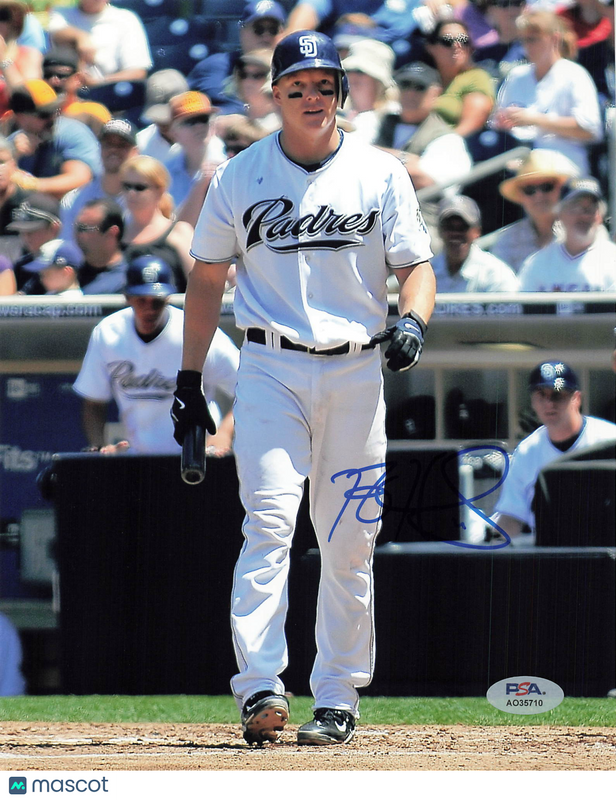 Nick Hundley San Diego Padres Signed 8x10 Photo PSA
