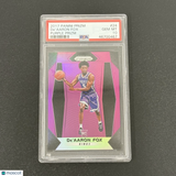 2017 Panini Prizm Purple#24 Rookie 59/75 De'aaron Fox Signed Card PSA 10 Kings