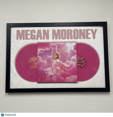Megan Moroney Signed Vinyl Frame "22x32" PSA/DNA Autographed Cloud 9