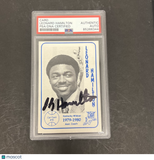 Leonard Hamilton 1979-1980 Foodtown #16 Signed Card PSA Autographed