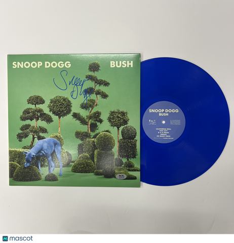 Snoop Dogg Signed Bush Vinyl Album PSA Autographed