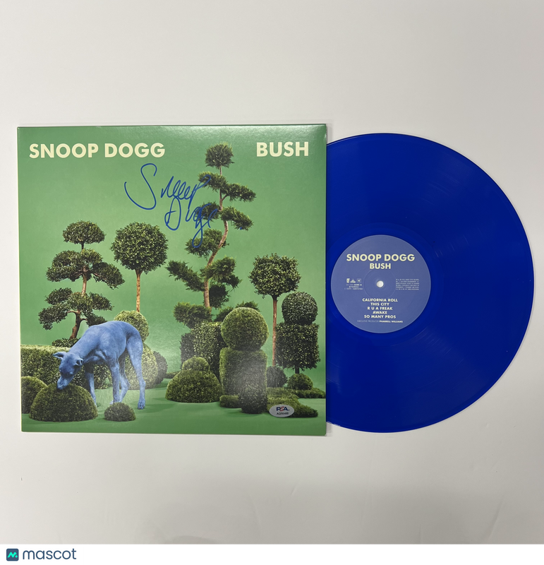 Snoop Dogg Signed Bush Vinyl Album PSA Autographed