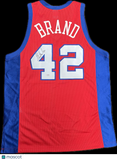 Elton Brand Signed Jersey PSA Philadelphia 76ers Autographed