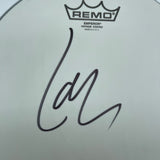Lars Ulrich Signed Drumhead PSA Autographed Metallica