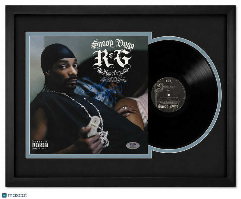 Snoop Dogg Signed R&G The Masterpiece Custom Framed Vinyl Album PSA Auth