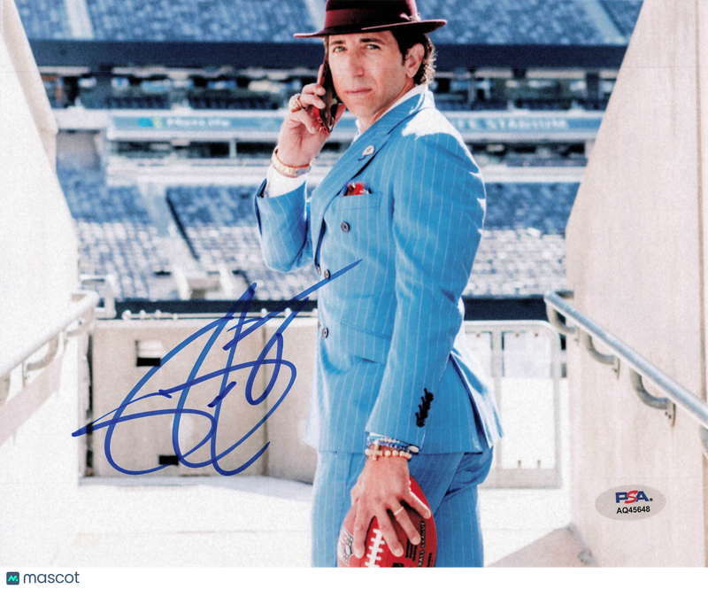 Sean Stellato Signed Football 8x10 Photo PSA Autographed