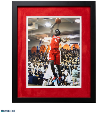 Stanley Johnson Mater Dei Monarchs Signed 11x14 Custom Framed Photo PSA