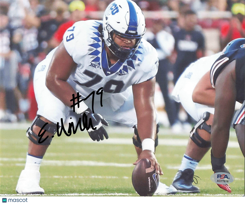 Steve Avila Signed TCU Horned Frogs Football 8x10 Photo PSA Autographed