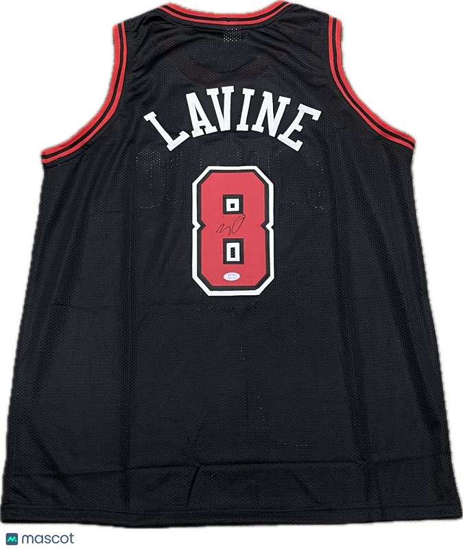 Zach Lavine Signed Jersey PSA Chicago Bulls Autographed