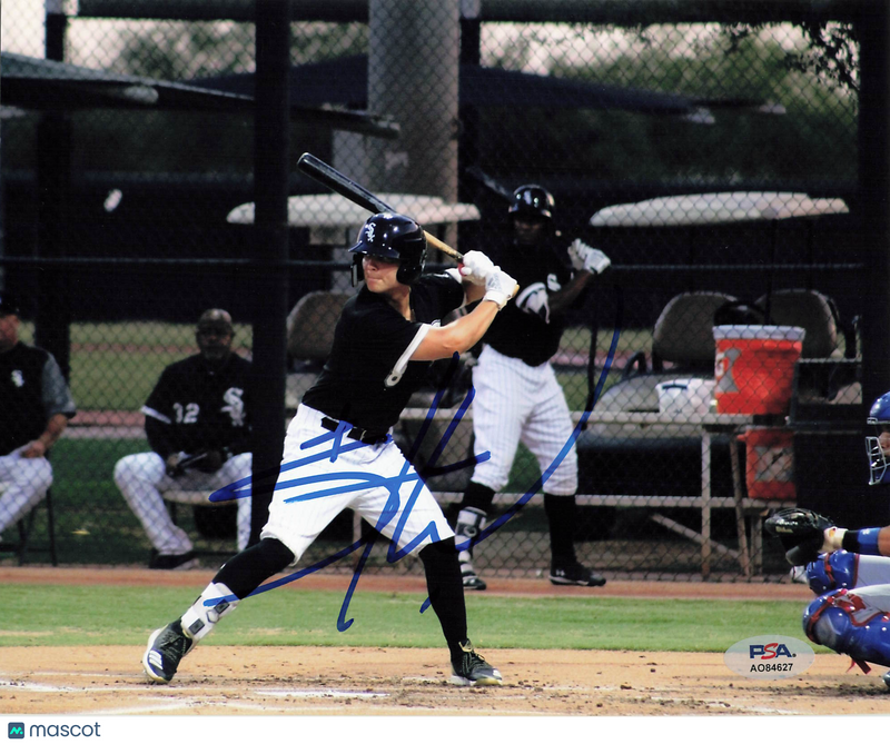 Steele Walker Chicago White Sox Signed 8x10 Photo PSA