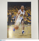 Harrison Barnes Golden State Warriors Signed Basketball 20x30 Photo PSA