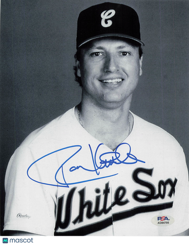 Ron Kittle Chicago White Sox Signed 8x10 Photo PSA