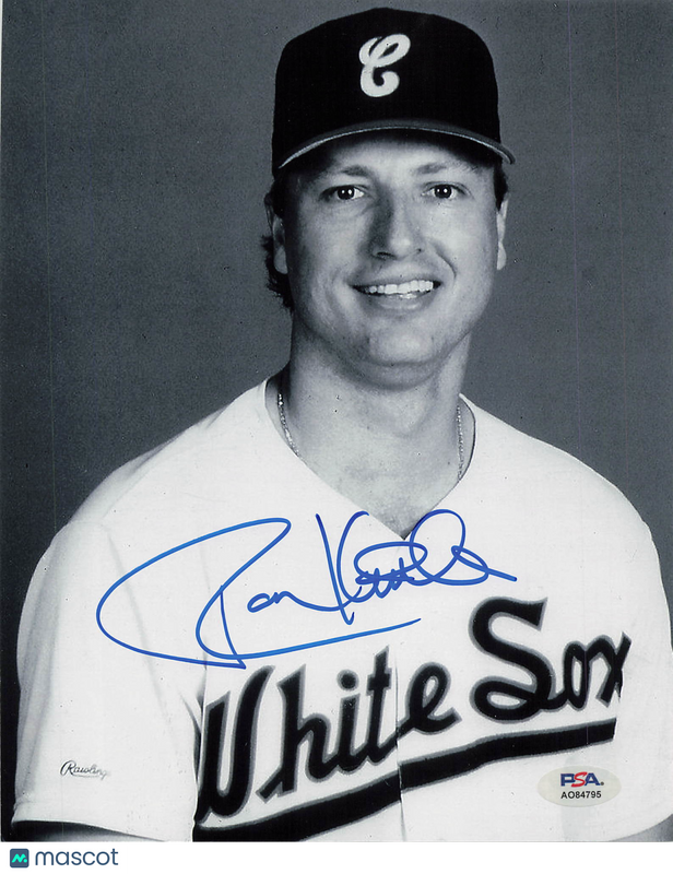 Ron Kittle Chicago White Sox Signed 8x10 Photo PSA