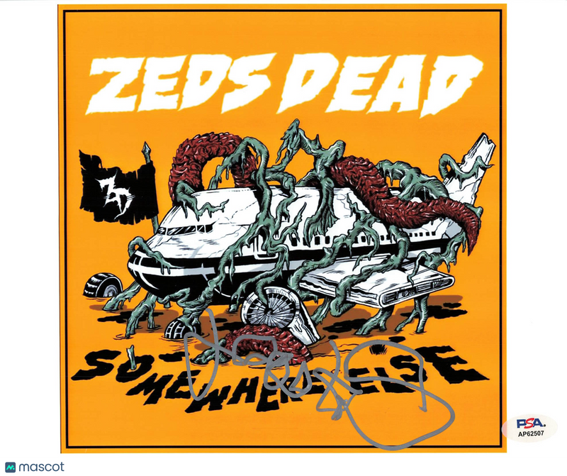 Zachary Rapp-Rovan Signed 8x10 Zeds Dead Photo PSA Autographed