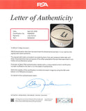 Luka Doncic Signed Basketball Los Angeles Lakers PSA Auto Grade 10