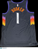 Devin Booker Signed Jersey PSA Phoenix Suns Autographed
