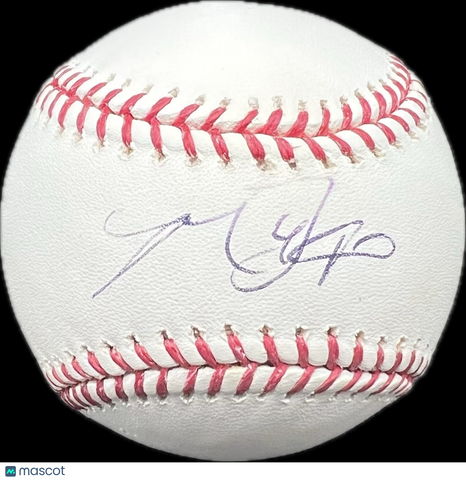 Yordan Alvarez Houston Astros Signed Baseball MLB PSA