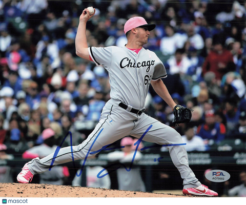 Nate Jones Chicago White Sox Signed 8x10 Photo PSA