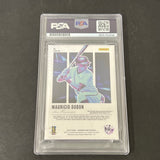 2020 Panini Diamond Kings #DKM-MO Mauricio Dubón Patch Rookie signed card PSA