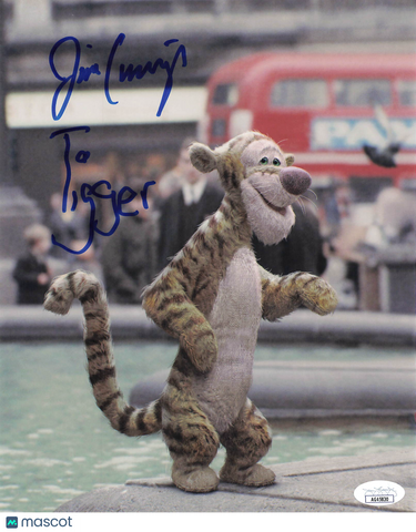 Jim Cummings Signed 8x10 Tigger Photo JSA Autographed Christopher Robin