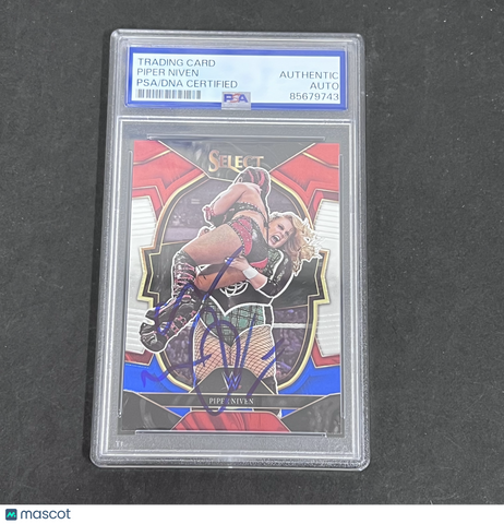 2023 Piper Niven Panini Prizm#48 Signed Card PSA Auto Auth Autographed