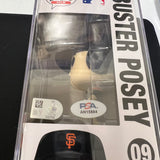 Buster Posey Signed Baseball #09 Funko Pop PSA Encapsulated Autographed