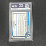JJ McCarthy 2022 Topps Bowman University#79 Signed Card PSA Autographed