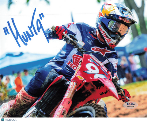 Hunter Lawrence Honda HRC Signed Motocross / Supercross 8x10 Photo