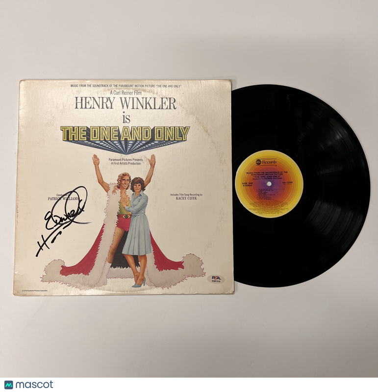 Henry Winkler Signed The One and Only Vinyl Album PSA Autographed