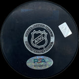Alex Laferriere Signed Hockey Puck PSA Autographed Los Angeles Kings