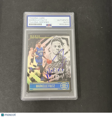 2020-21 Panini Illusions #142 Markelle Fultz signed card PSA Magic