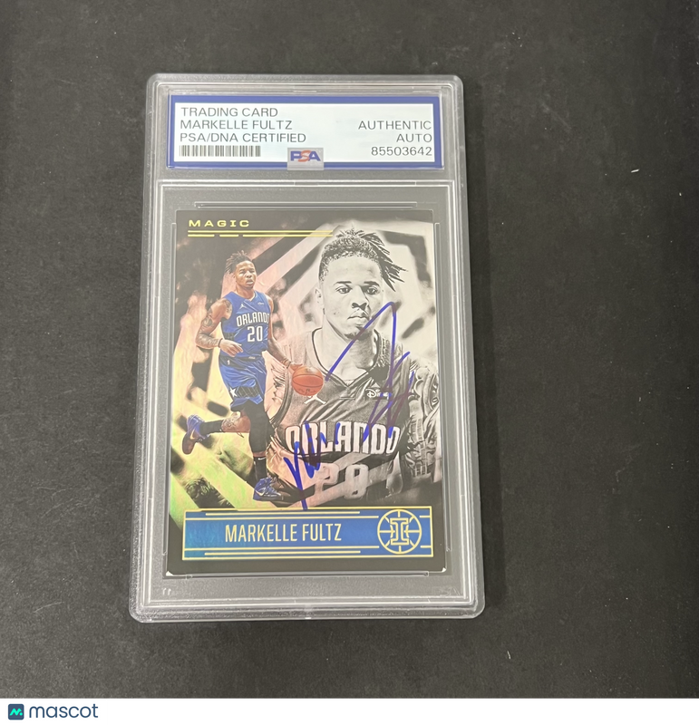 2020-21 Panini Illusions #142 Markelle Fultz signed card PSA Magic