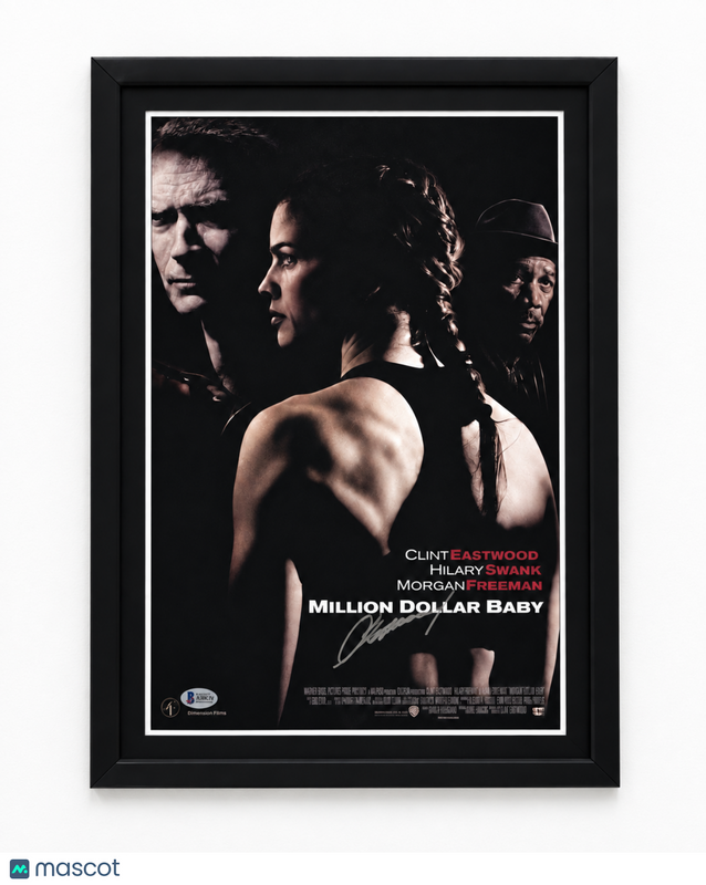 Clint Eastwood Signed 11x17 Million Dollar Baby Photo Movie Poster BAS Auth