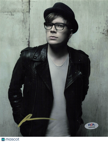 Patrick Stump 8x10 Photo PSA Autographed