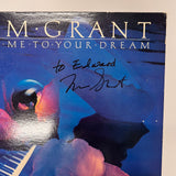 Tom Grant Signed Take Me to Your Dream Vinyl Album PSA Autographed