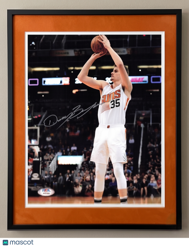 Dragan Bender Phoenix Suns Signed Basketball 8x10 Custom Framed Photo PSA
