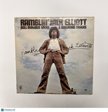 Ramblin' Jack Elliot Signed Bull Durham Sacks & Railroad Tracks Vinyl Album PSA