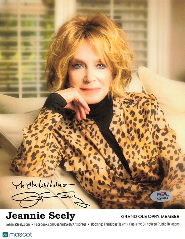 Jeannie Seely Signed 8x10 Photo PSA  Autographed