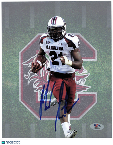 Marcus Lattimore Signed South Carolina Gamecocks Football Photo PSA Autographed