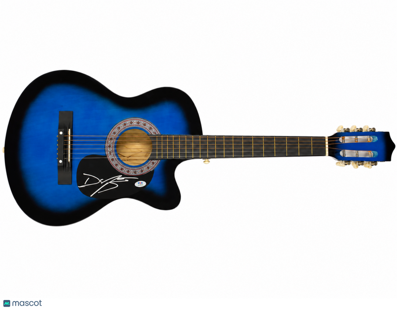 Dylan Scott Signed Guitar PSA Autographed