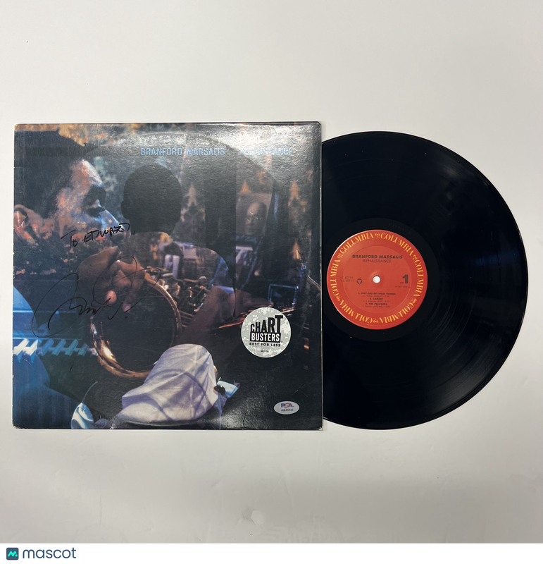 Branford Marsalis Signed Renaissance Vinyl Album PSA Autographed