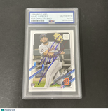2022 Topps Series 1 #65 Isaac Paredes signed card