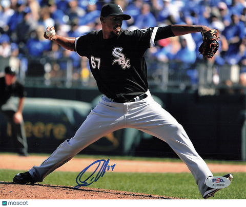 Juan Minaya Chicago White Sox Signed 8x10 Photo PSA