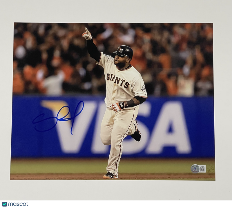 Pablo Sandoval San Francisco Giants Signed 11x14 Photo BAS