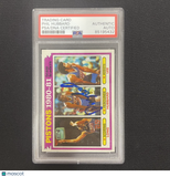 1980-81 Topps Team Leaders#50 Phil Hubbard Signed Card Auto PSA Slabbed Pistons
