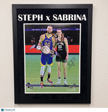 Sabrina Ionescu Signed Custom Framed 16x20 Photo Fanatics Authentic