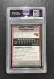 2008 Topps Bowman#23 Jason Richardson  Signed Card Auto PSA Slabbed Bobcats