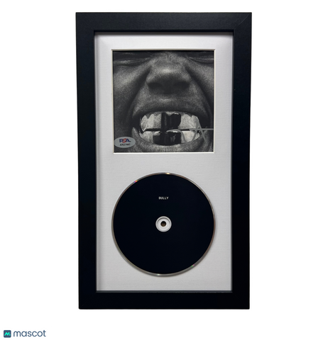 Kanye West Signed Framed CD Album Bully PSA Autographed 13x8